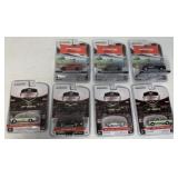 7 Greenlight die-cast vehicle blister packs