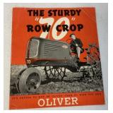 1940 Oliver Row Crop "70" brochure