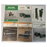 6 Oliver Harrow & Grain Drill brochures