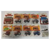 (10) 1:64 Scale Tractors and Farm Equipment