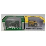 (2) 1/64 Oliver/Minneapolis Moline Tractors