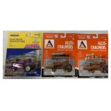 (3) 1:64 scale Puller tractors in blister packs