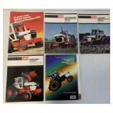 5 CASE Tractor brochures