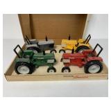 4 pc set of White American 60 Tractors 1/16