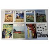 8 assorted New Holland Equipment brochures