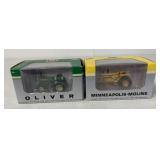 1/64 2 SpecCast 1/64th scale tractors in boxes