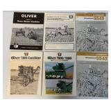 6 assorted Oliver Combine brochures