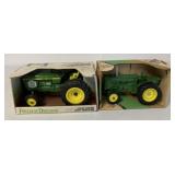2-1/16  Ertl John Deere Tractors in boxes