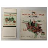 (2) 1932 Oliver Tractor brochures
