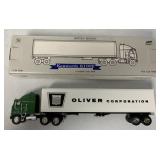 1/64 Oliver Kenworth K100E coin bank w/box