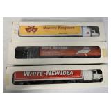 1:64 White-New Idea & Massey Ferguson semis
