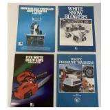 White Snow Blowers, Chainsaws and Pressure