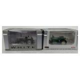 1:64 scale White & Oliver tractors in boxes