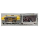 1:64 scale Minneapolis-Moline & Oliver tractors