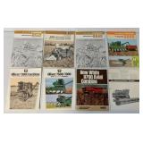 8 Assorted Oliver & White Combine brochures