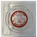 K& F Motor & Implement Rock Rapids IA ashtray
