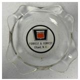 Oliver Forrest & Forrest Efland, N.C. ashtray