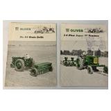 Oliver No. 64 Grain Drills & Super 77 Tractors