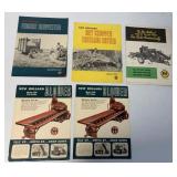 5 New Holland product brochures and flyers