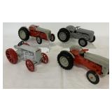 (4) 1/16 Ford Tractors-8N/9N/others