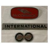 (3) Emblems-International/McCormick/2+2