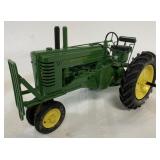 1/16 John Deere A w/ Pusher & Hillside Hitch - Rie