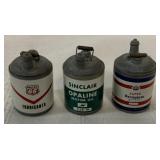 ( 3) 1/16 5 Gallon Cans - Riecke