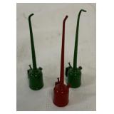 3 1/16 Oil Cans - Riecke
