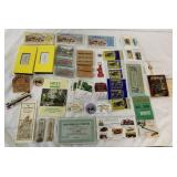 lot of farm related ephemera, VHS, cassettes,