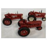 (3) 1/16 Farmall H and 350 Wide & Narrow Front