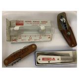 Agrico rain gauge & nail trimmers, Rissler TMR