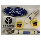 New Holland Schrade Barlow, magnets, emblem