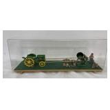 1/16 John Deere D and Buzz Saw Display by Ebersoll