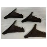 (4) Minature Hamburg Plow Moldboards