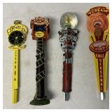 4 Magic Hat beer tap handles