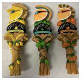 3 Shock Top tap handles
