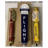 3 Yuengling beer tap handles