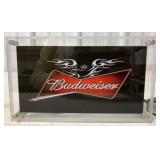 Contemporary Acrylic Budwiser Light Up Sign