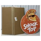 Shock Top metal sign w/box