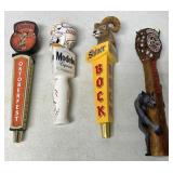 (4) Modelo/Shiner/Dundee/Newcastle Tap Handles