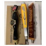 3 Anheuser Busch beer tap handles