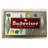 Budweiser King of Beers advertising sign