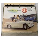 Binder of MG/Sunbeam/Austin Healey Flyers