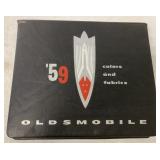 1959 Oldsmobile Color Selector Binder