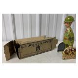 Unique Art G.I. Joe and the K-9 Pups tin toy