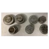 Moon, Essex, Jordan, Chalmers grease hubs