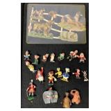 miniature plastic figurines and diecuts