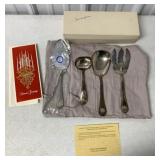 Towle Anheuser Busch silver-plated Hostess set