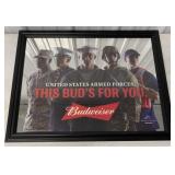 Budweiser Armed Forces mirror