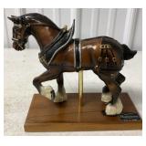 Budweiser Clydesdale figurine